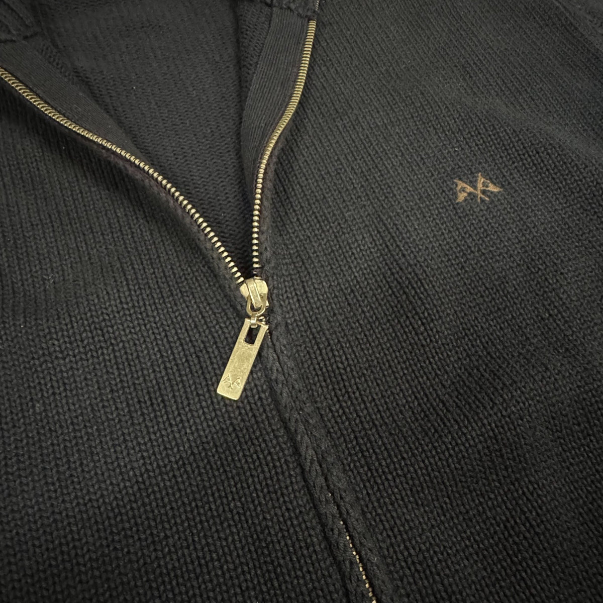 Thomas Burberry vintage knitted jacket – Close-up 3