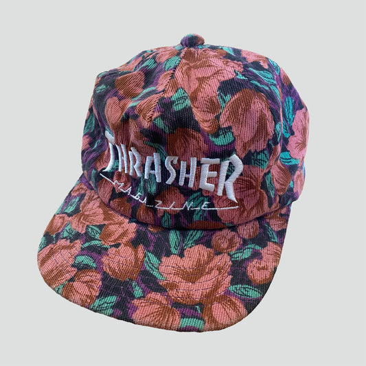 Thrasher Magazine pink floral cap