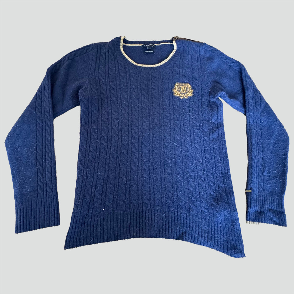 Tommy Hilfiger blue cashmere sweater