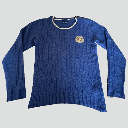 Tommy Hilfiger blue cashmere sweater