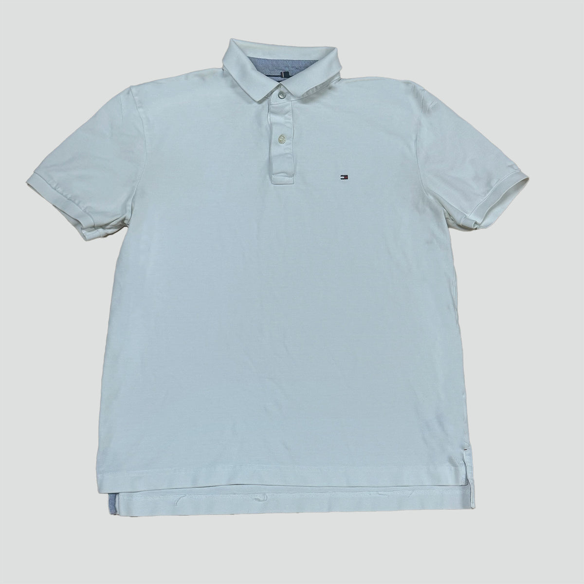tommy Hilfiger white polo