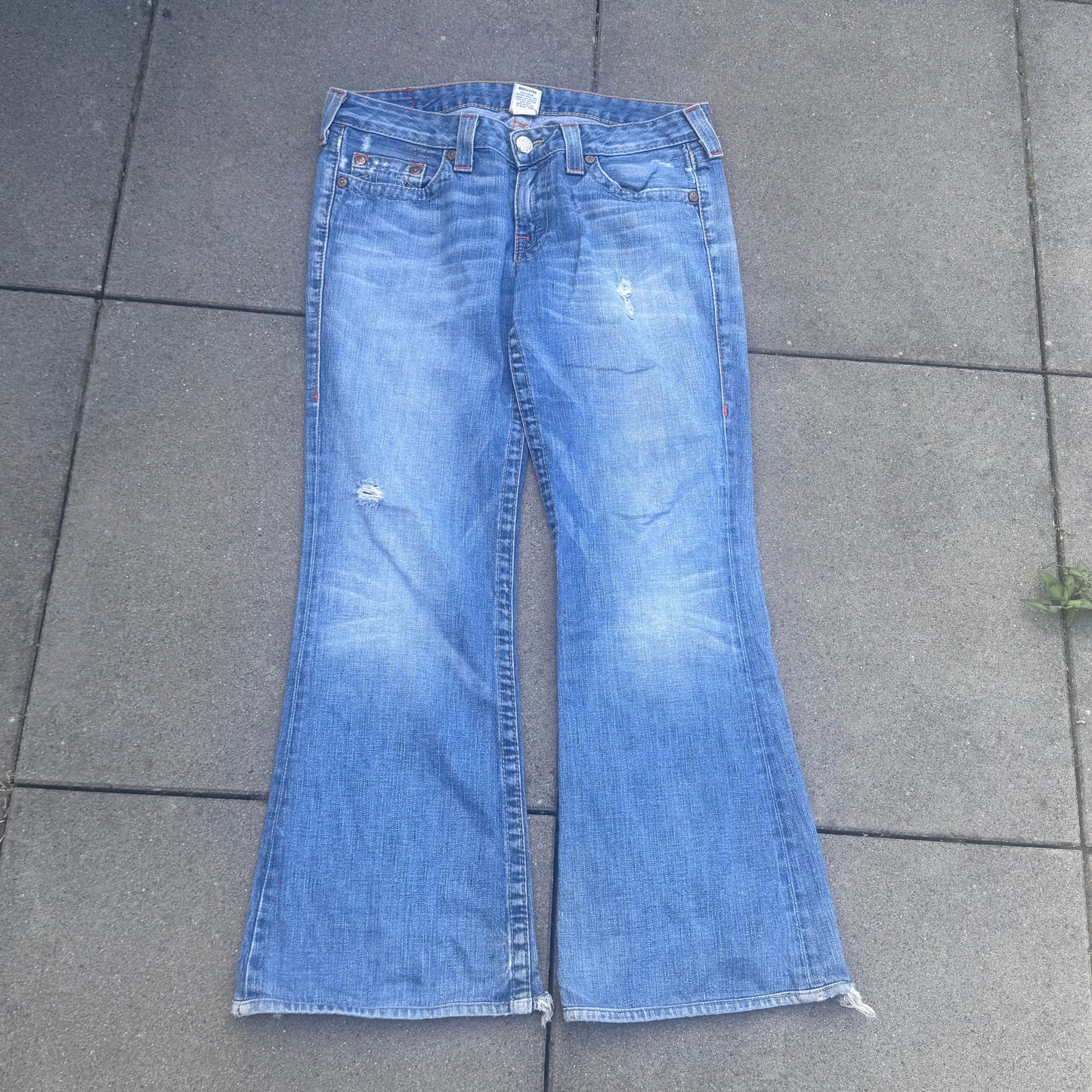 True Religion japanese vintage embroidered jeans – Close-up 5