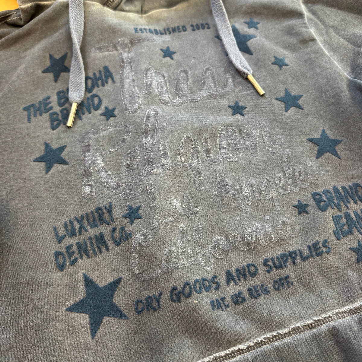 True Religion Los Angeles hoodie – Close-up 2