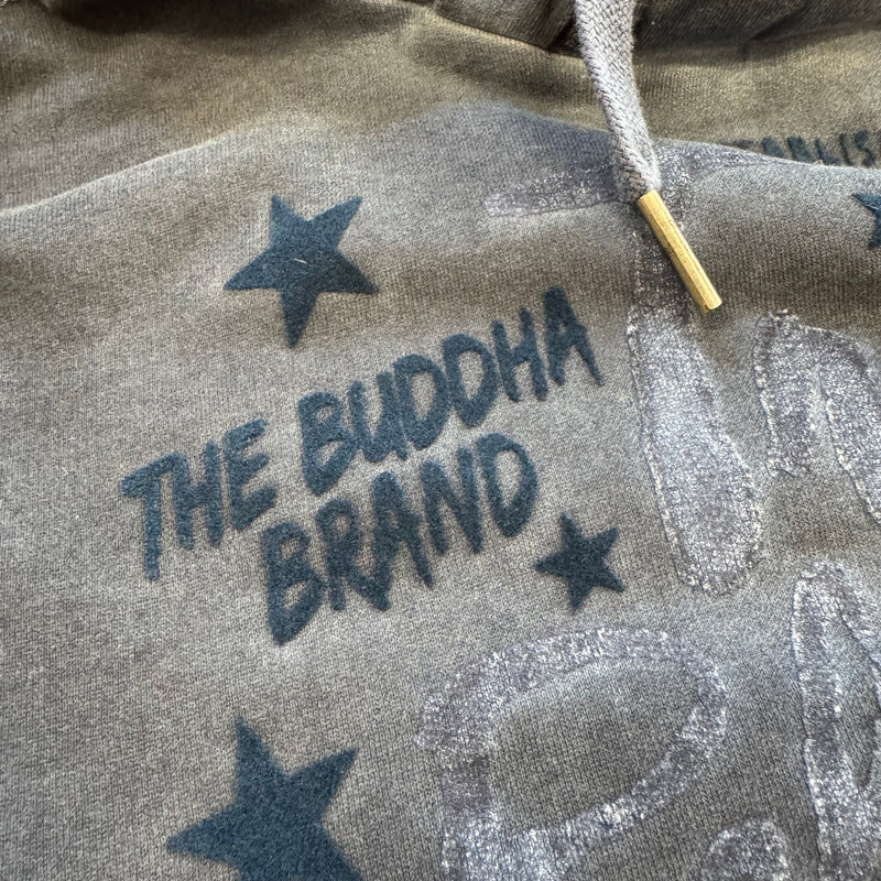 Detailansicht: Sourced limited accessories and clothes True Religion Los Angeles hoodie – Logo, Nähte oder Material