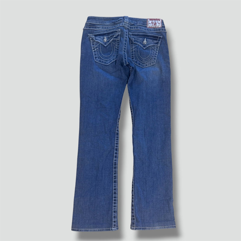 Sourced limited accessories and clothes True Religion World Tour straight leg jeans – Secondhand Streetwear
