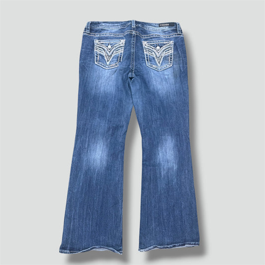Vigoss y2k Dallas boot cut vintage jeans