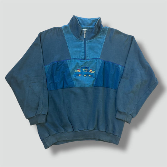 Vintage Adidas 80s blue sweater