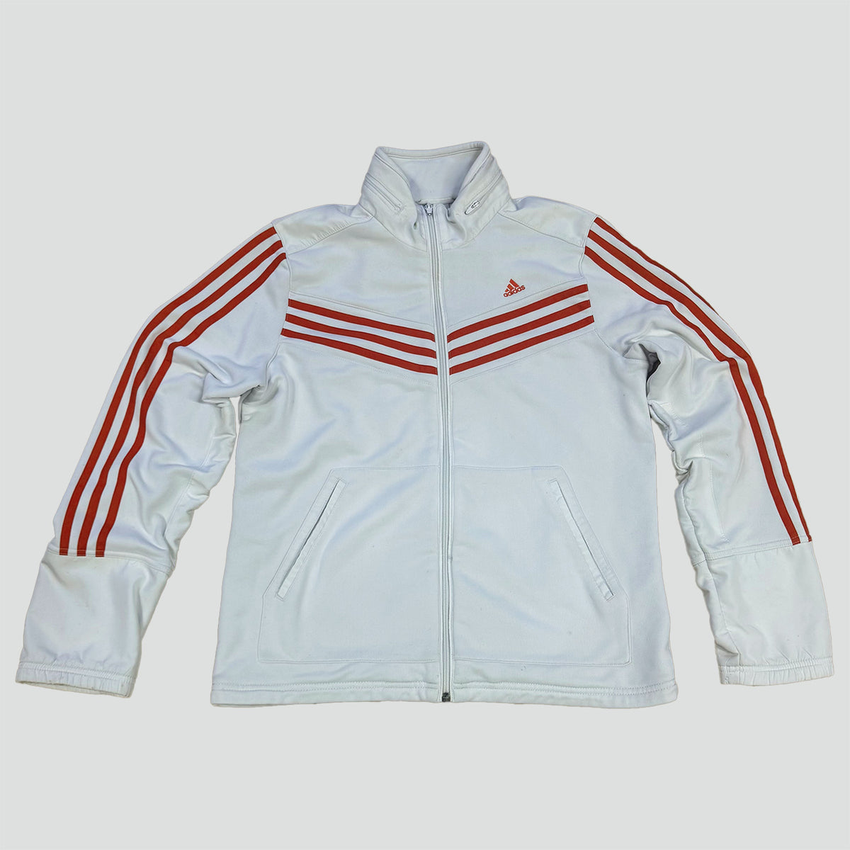 Vintage Adidas three stripes track jacket