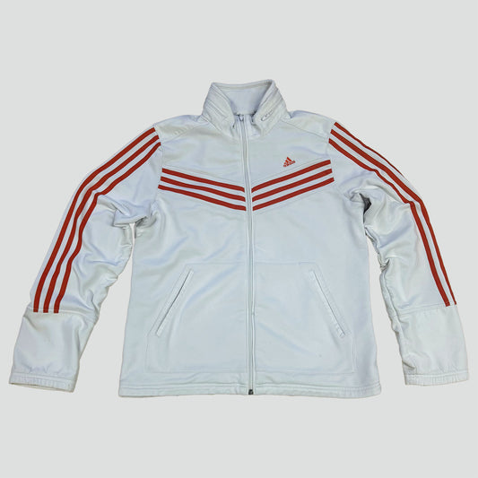 Vintage Adidas three stripes track jacket