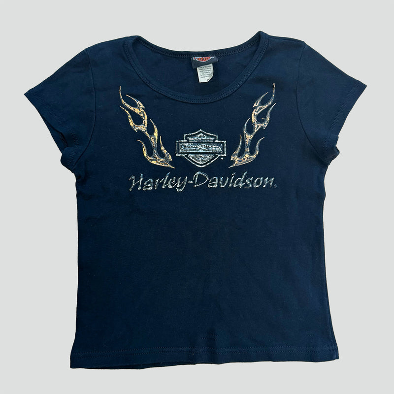 Sourced limited accessories and clothes Vintage black Harley Davidson 