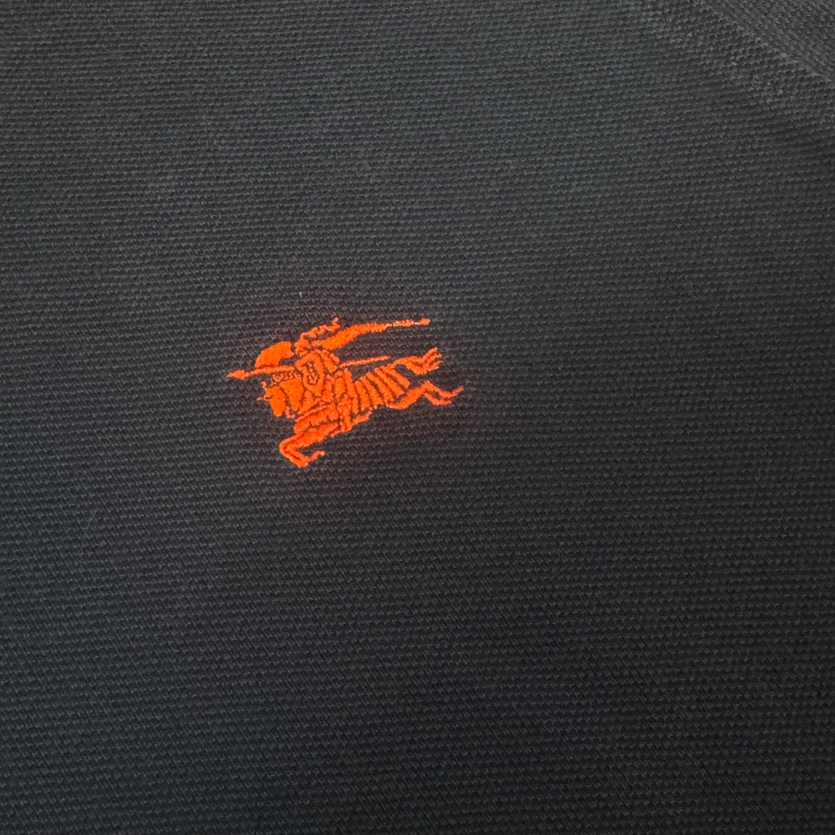 Vintage Burberry Brit blue poloshirt – Close-up 1