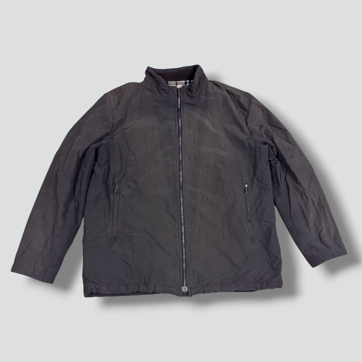 Vintage Burberry brown rain jacket