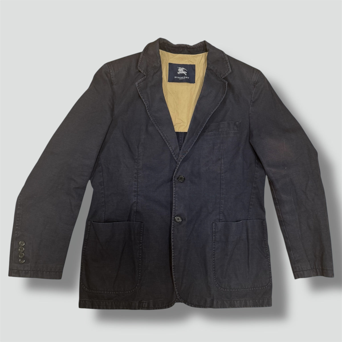 Vintage Burberry London blue blazer