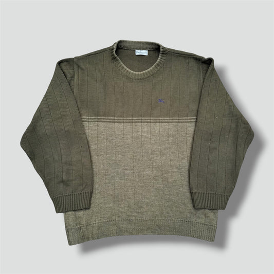 Vintage Burberry London knitted crewneck