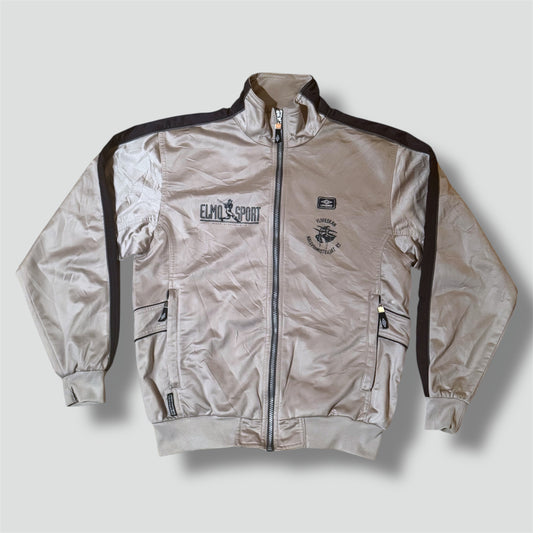 Vintage Elmo Sports Umbro beige track jacket