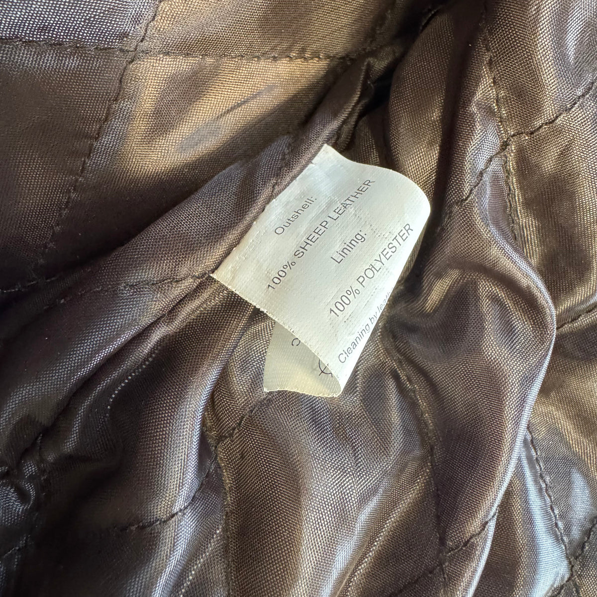 Vintage leather jacket from L'Homme Moderne – Close-up 5