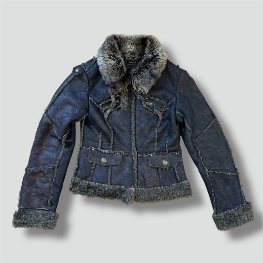 Vintage Lissa women’s patches coat