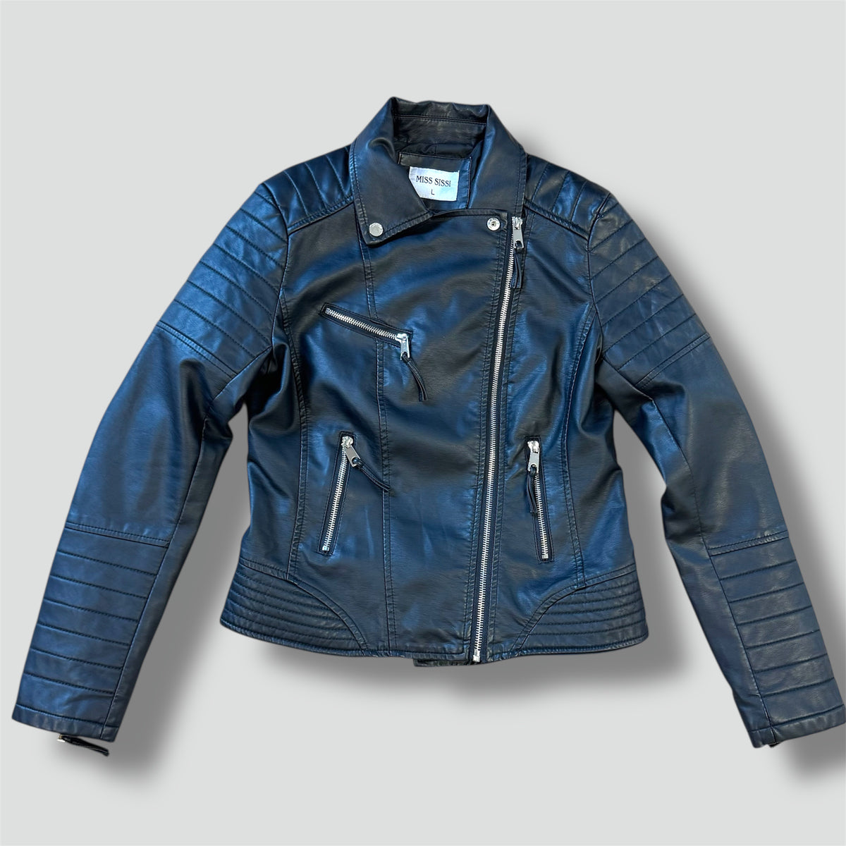 Vintage Miss Sissi faux leather jacket