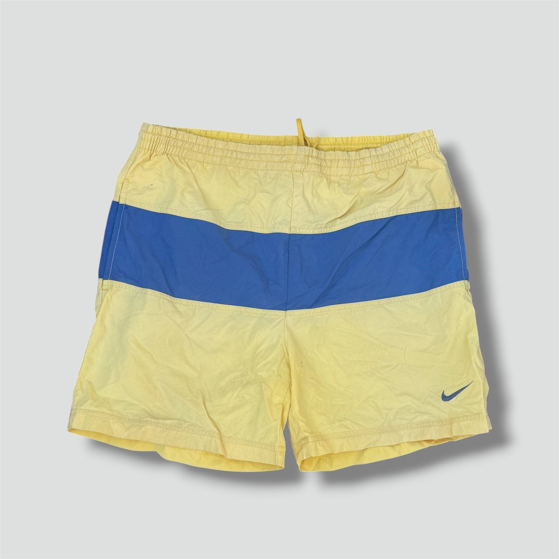 Vintage Nike 90s yellow bathing short