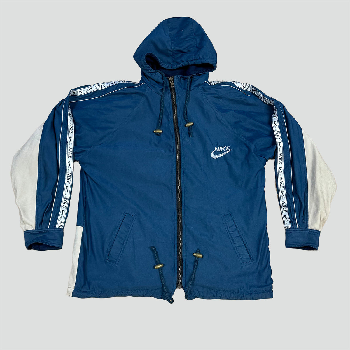 vintage Nike reversible zip-up hoodie