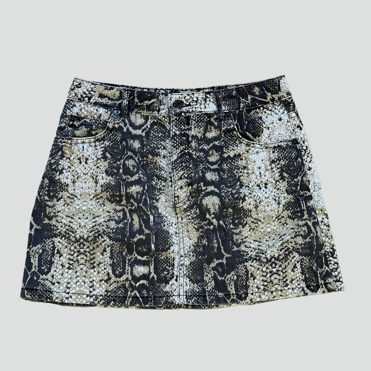 Vintage "snakeskin" women's skirt