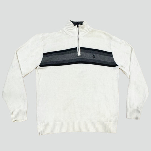 Vintage style knitted US Polo Assn sweatshirt