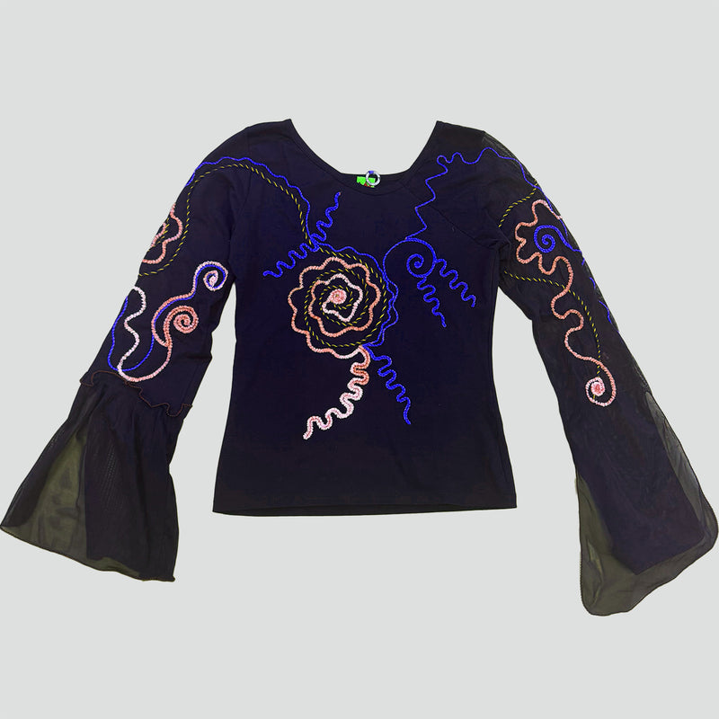 Sourced limited accessories and clothes Vintage style Save the Queen black sweatshirt – Secondhand Streetwear