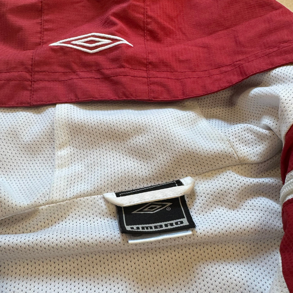 Vintage Umbro streetwear rain jacket – Close-up 4