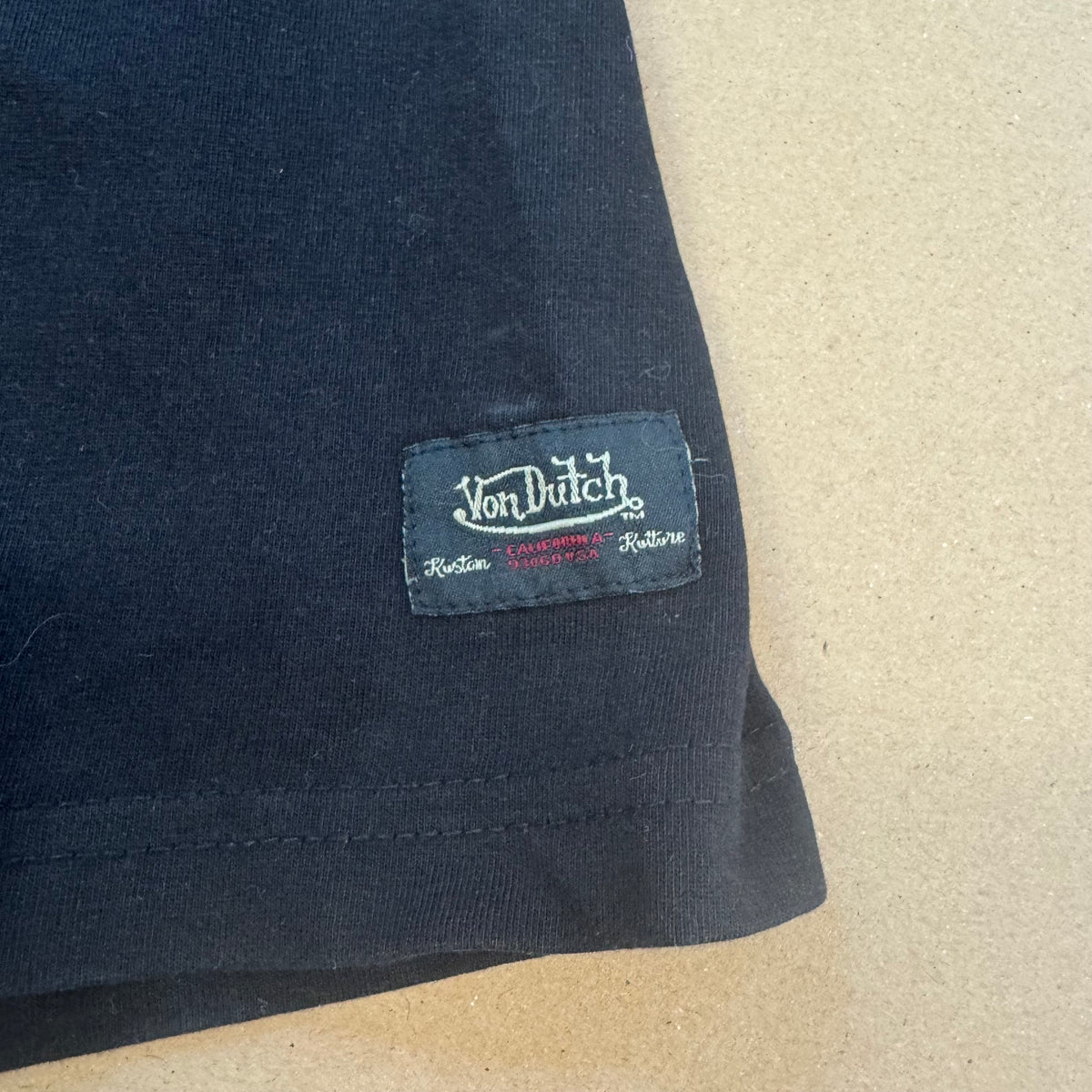 Vintage Von Dutch printed graphic t-shirt used – Close-up 3