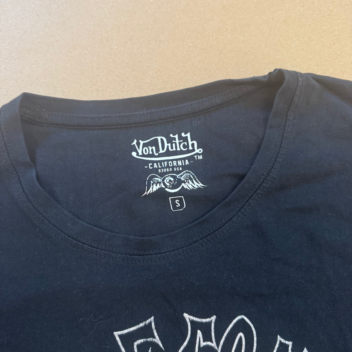 Von Dutch "Heroness" vintage t-shirt – Close-up 3