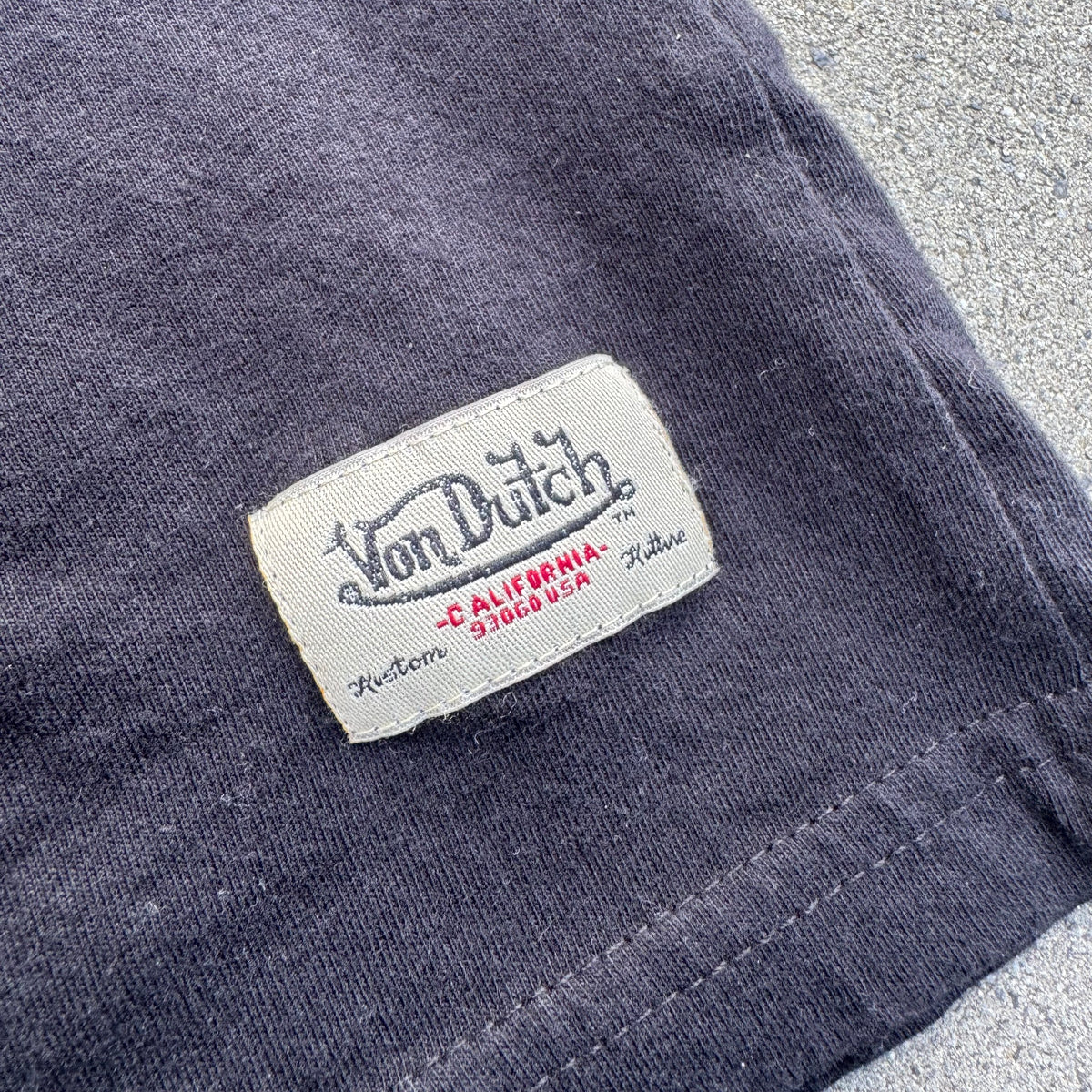 Von Dutch "ride till the end" t-shirt – Close-up 3