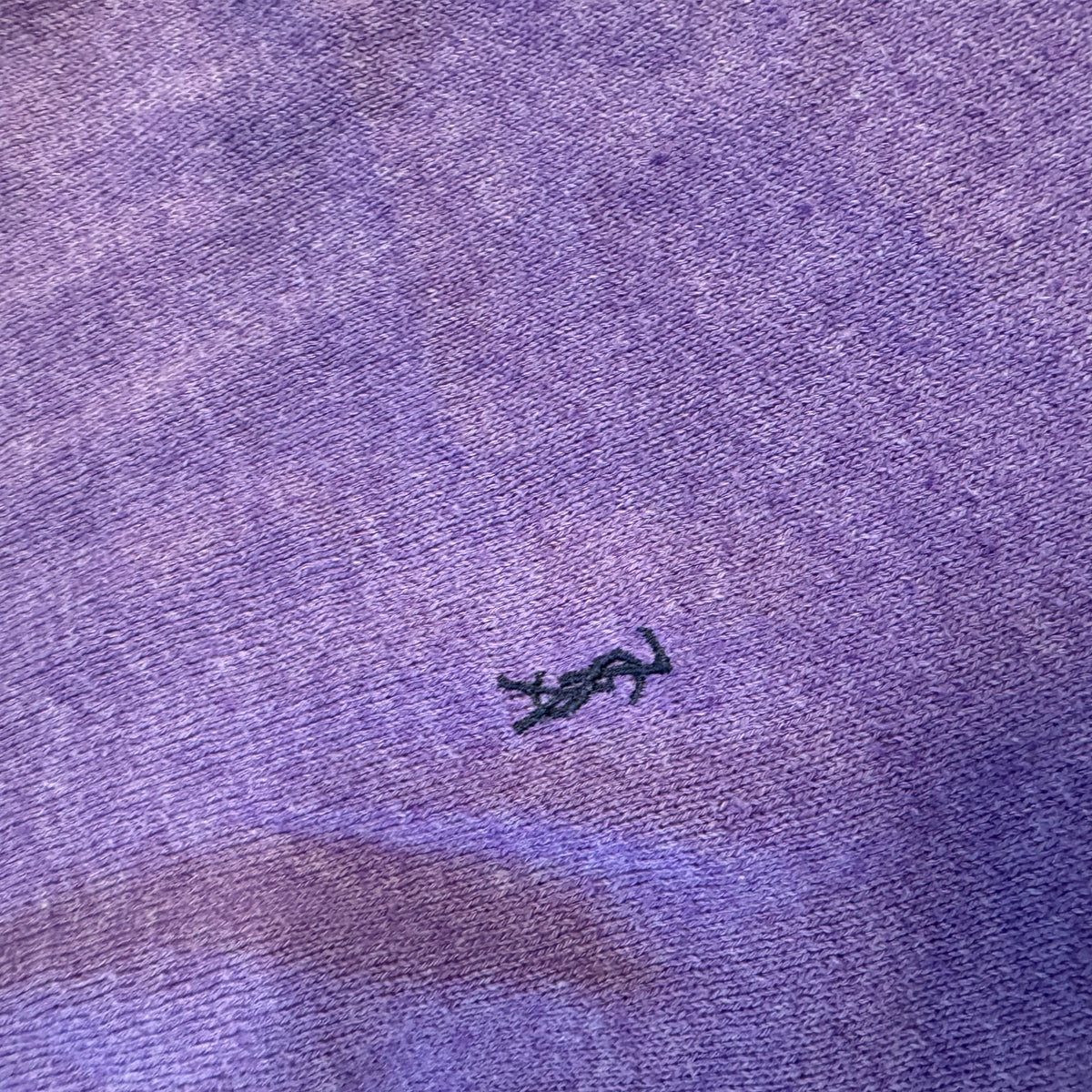 Yves Saint Laurent vintage purple sweater – Close-up 2