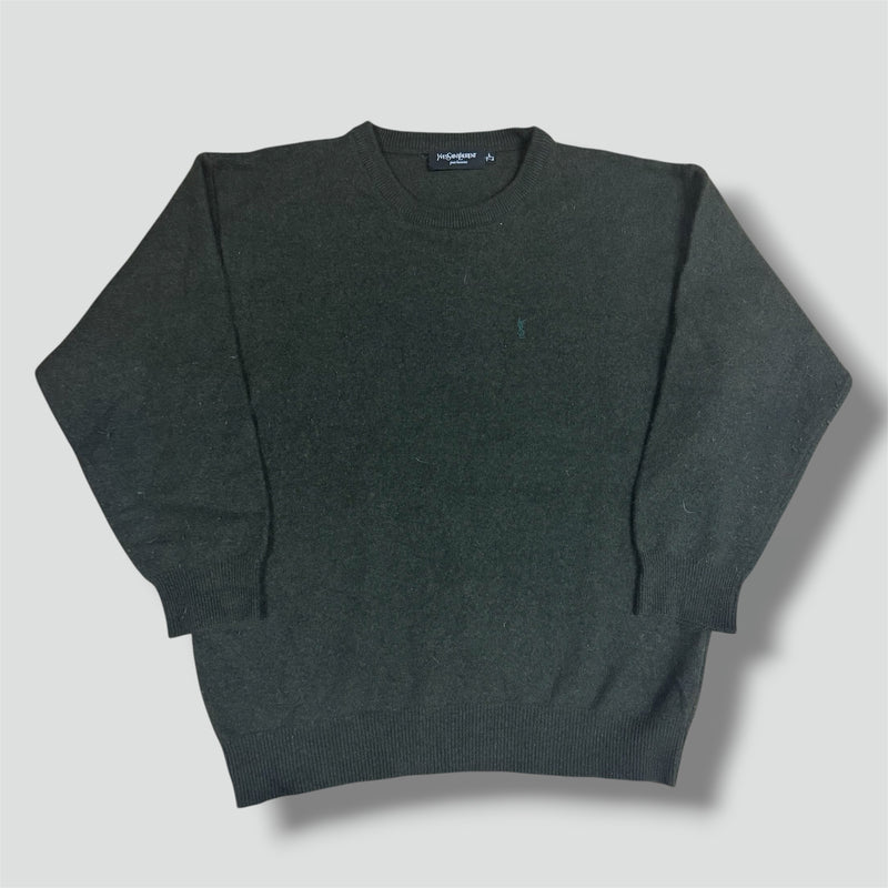 Sourced limited accessories and clothes Yves Saint Laurent vintage wool sweatshirt – Secondhand Streetwear