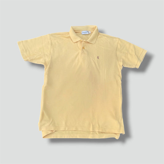 Yves Saint Laurent vintage yellow poloshirt
